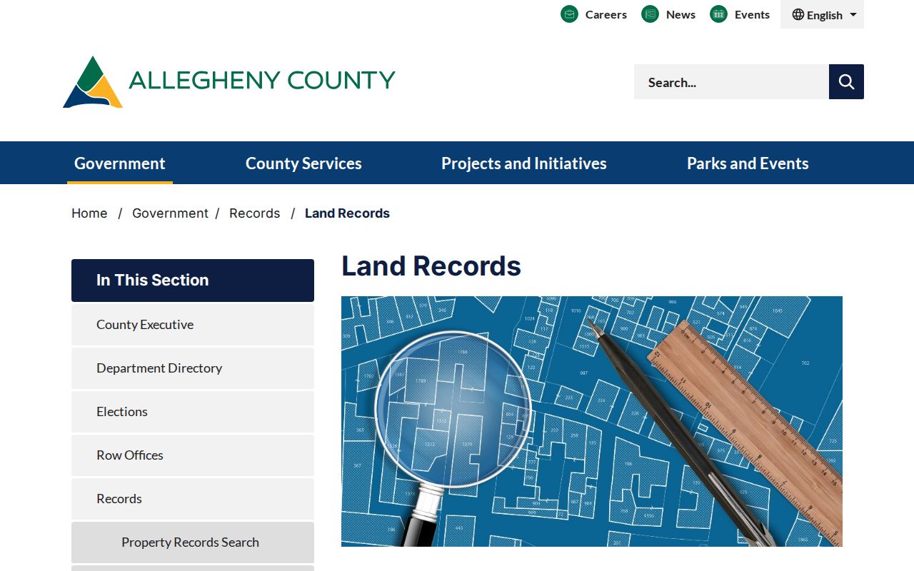 Plum residents directory Allegheny County land records gateway