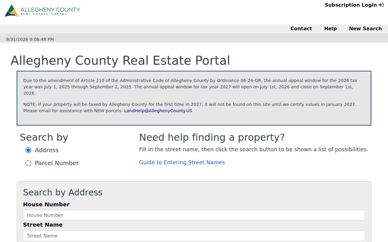 Plum residents directory Allegheny County property address search