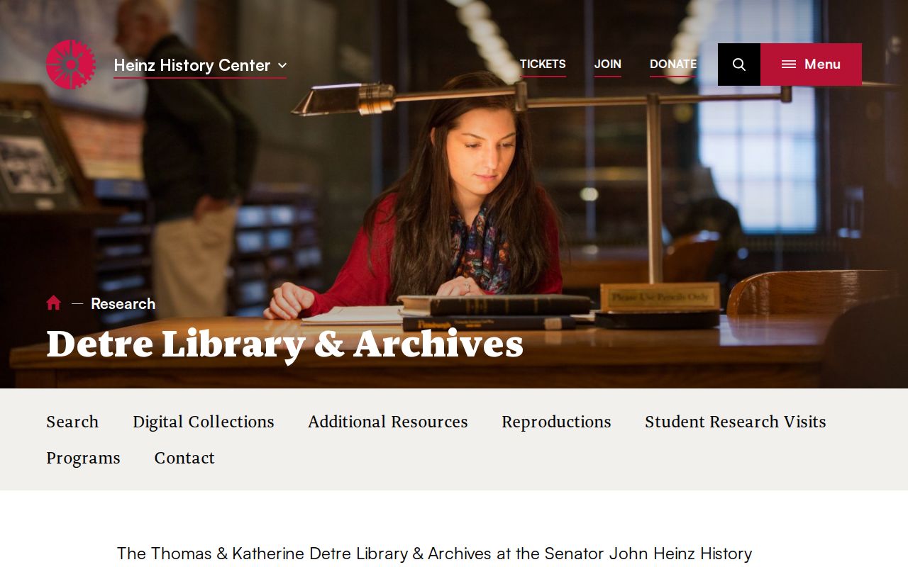 Plum city directory Detre Library archives access